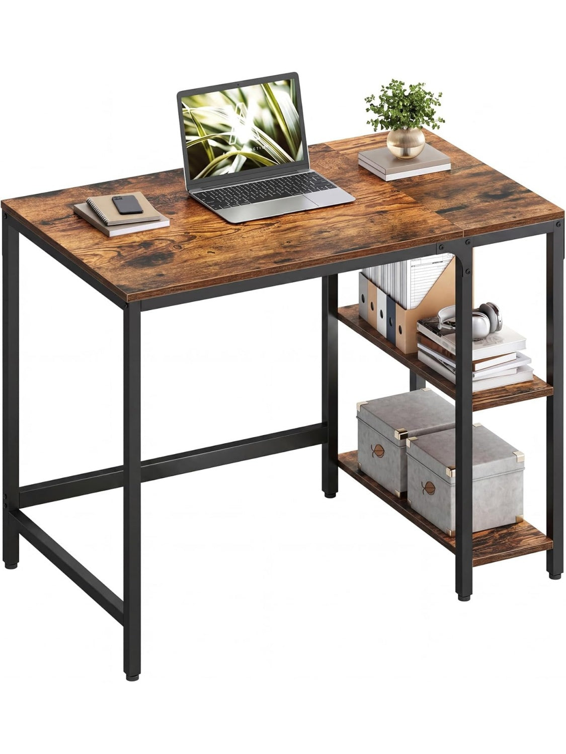 Moderner Computertisch 100 x 50 x 76 cm fur Buro Homeoffice oder Wohnbereich
